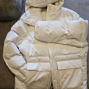 ☆New! The North Face Womens Puffer Coat And Beanie
